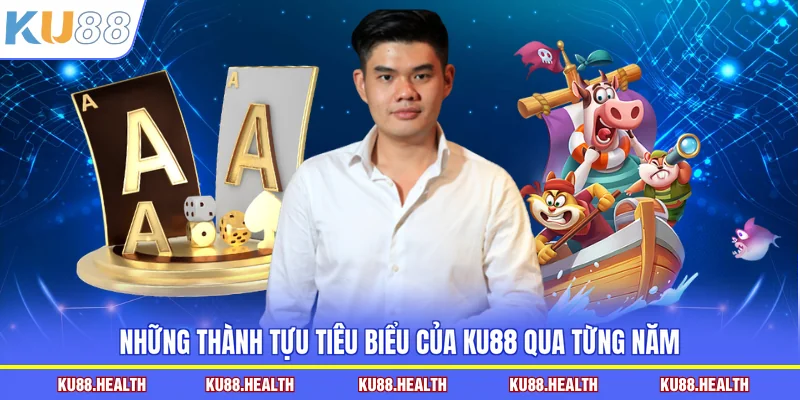 Những thành tựu tiêu biểu của KU88 qua từng năm